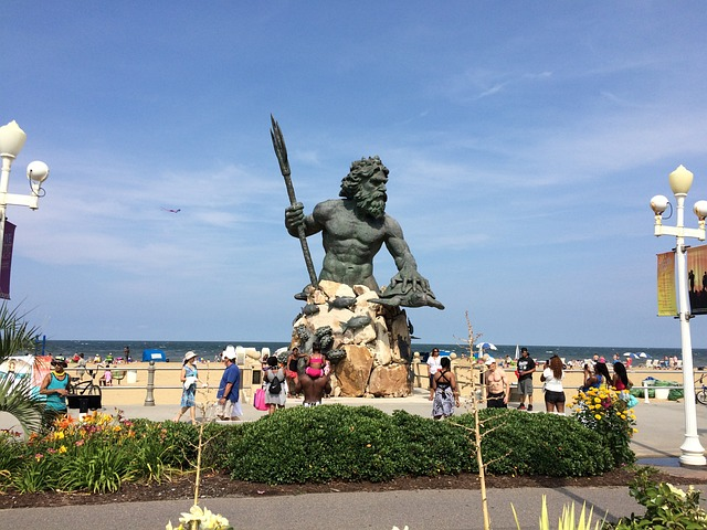 statue, virginia beach, monument